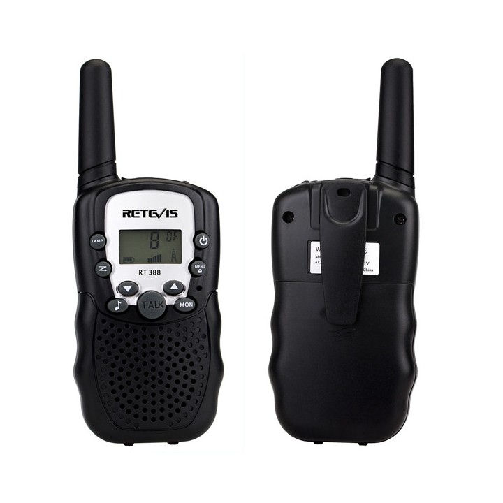 Walkie-Talkie 2 PCS Long Range VOX 8 Channels Duplex Radio UHF 446MHz Perfect for Supermarket Central Purchasing