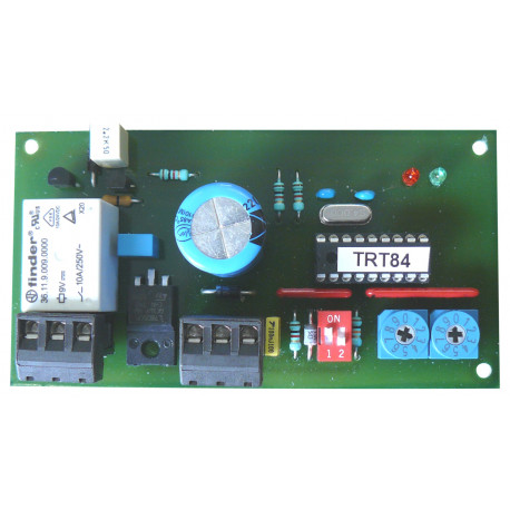 Electronic card 9 to 24vdc step relay timer timer 1 minute to 99 seconds or jr international - 1