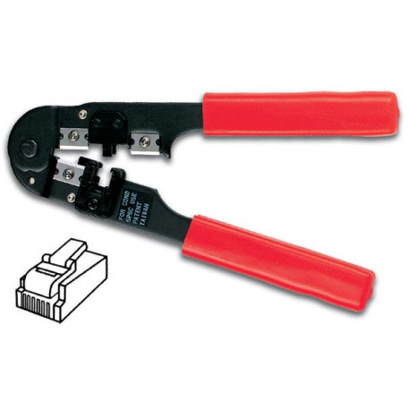 Crimping tool for connectors 6p6c, 6p4c, 6p2c