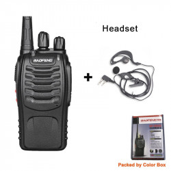 4 Baofeng BF-888S 16-Channel UHF 400-470MHz Walkie Talkie Pair 2-Way FM Radio Rechargeable Transceiver 3 Kilometer baofeng - 16