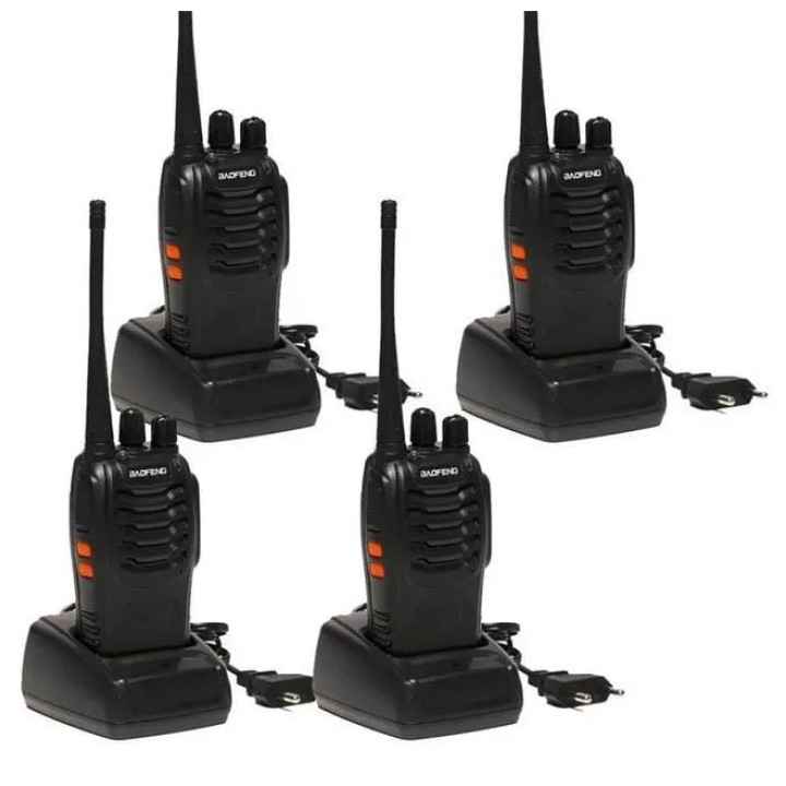 4 Baofeng BF-888S 16-Channel UHF 400-470MHz Walkie Talkie Pair 2-Way FM Radio Rechargeable Transceiver 3 Kilometer baofeng - 17