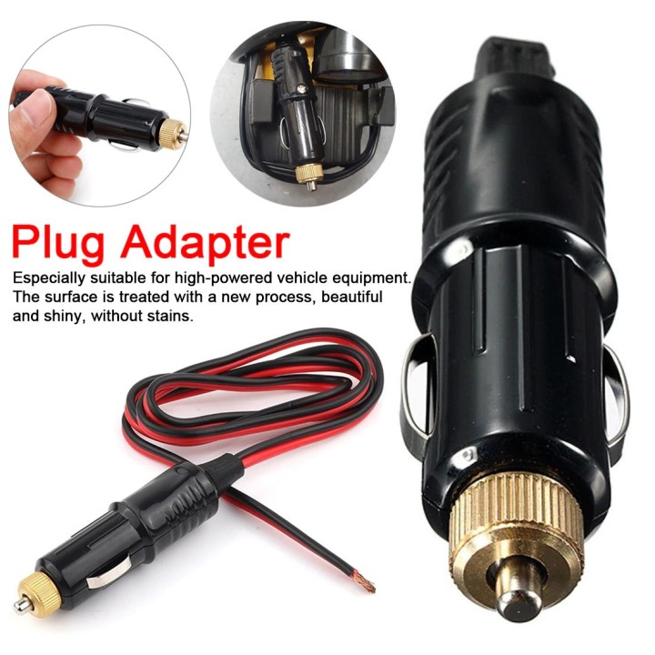 Spina accendisigaro con porta fusibile 15A maschio elttrico spine accendisigari maschi machine auto car