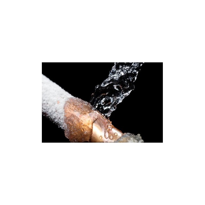 Anticongelante cable eléctrico cable de 12m 120-0t  tubo de calefacción con termostato manguera de agua velleman - 2