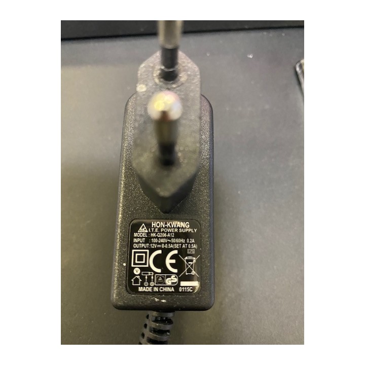 Einsteckbarer adapter elektrische stromversorgung 220vac 3 12vdc 500ma stromversorgung adapter mw691 jr international - 1
