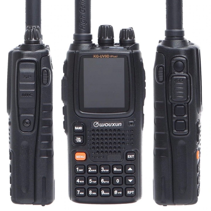 Walkie Talkie KG-UV9D Luftfahrt 76-108 MHz 108-136 MHz 136-174 MHz 230-250 MHz 350-400 MHz 400-512 MHz 700-985 MHz