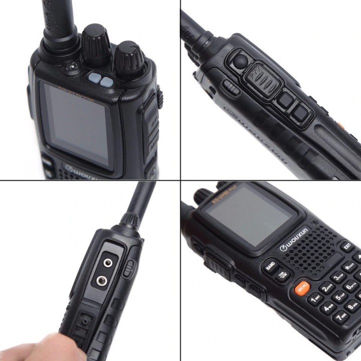 Walkie Talkie KG-UV9D Luftfahrt 76-108 MHz 108-136 MHz 136-174 MHz 230-250 MHz 350-400 MHz 400-512 MHz 700-985 MHz