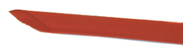 Schrumpf-mantel 9,5 mm rot 3.01 für rückzug unter hitze pod länge 1.22mm cen - 1