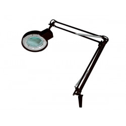 Lamp with magnifying glass 5 dioptre - 22w - black vtlamp2bn velleman - 1