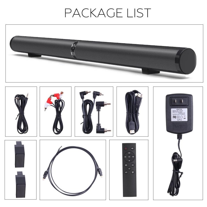 Barre de son Bluetooth séparation Home cinéma Audio écho pour xiaomi IOS apple ipphone LP-1807