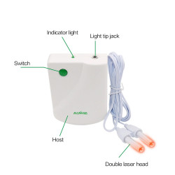 Light therapy dispositivo anti allergia nasale febbre da fieno 60500 centimetri bionase caremax bionase - 5