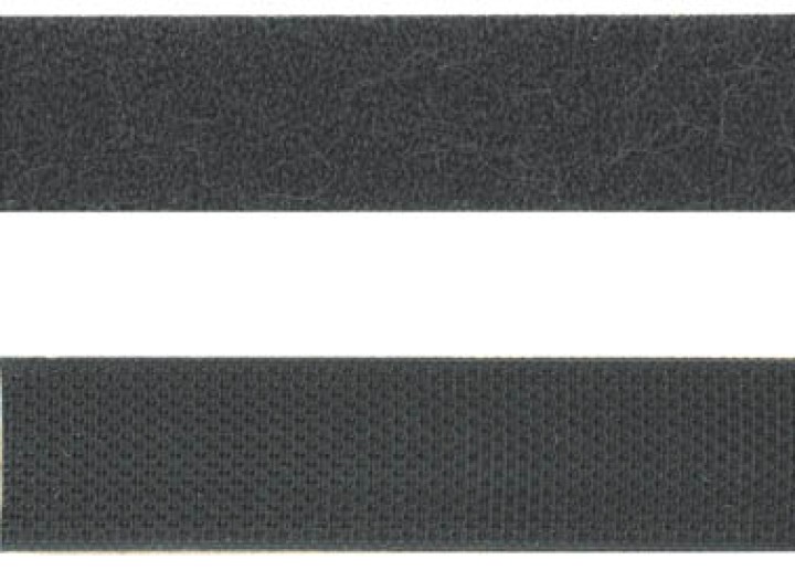 Rollo de 5m velcro macho y hembra cinta negro fijación cero jr  international - 1