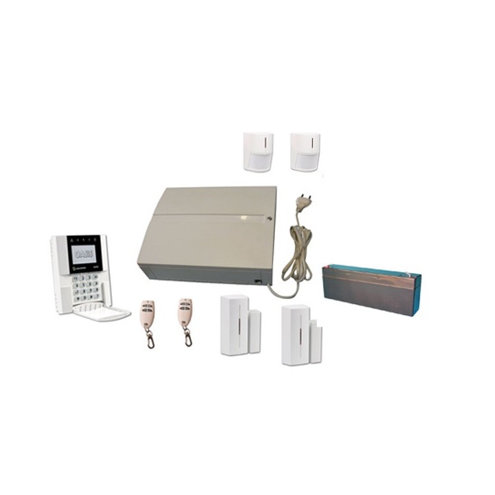 Pack 868mhz wireless alarm jablotron jk-84 with telephone transmitter ja80x