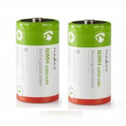 Rechargeable Battery NiMH D 1.2 V 4000 mAh 2-Blister eclats antivols - 3