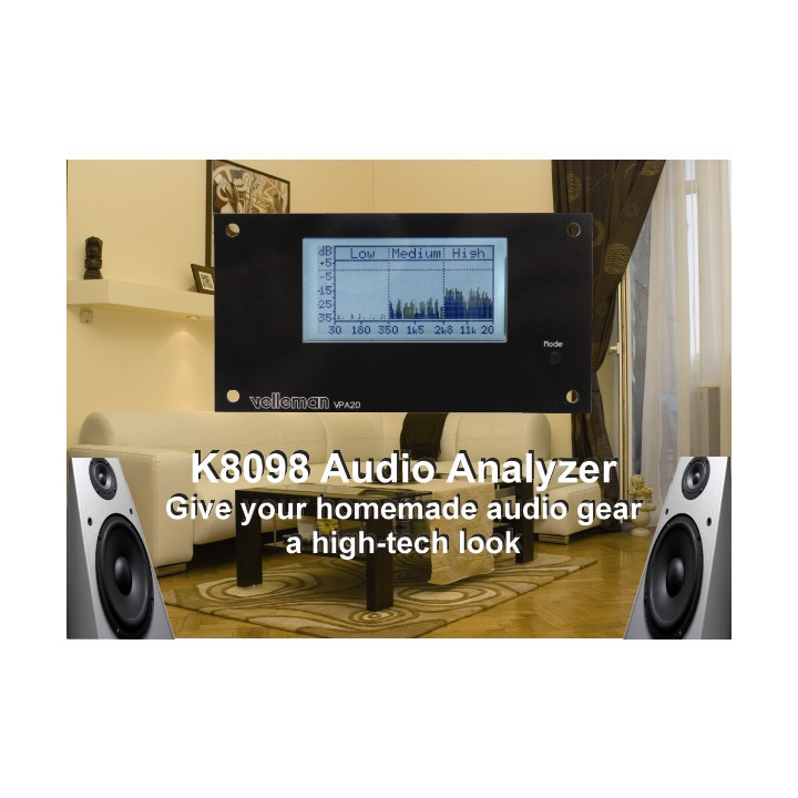 Analizzatore di spettro audio velleman - 2