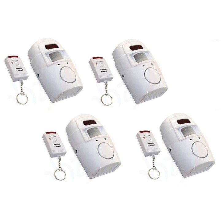 5 Ir allarme rilevatore di movimento autonomo 5 telecomando e il volume della sirena st205 jr  international - 12