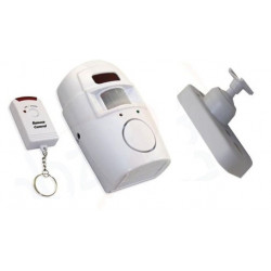 Ir-detektor alarm mit fernbedienung autonome bewegung und volumen sirene st205 jr international - 5