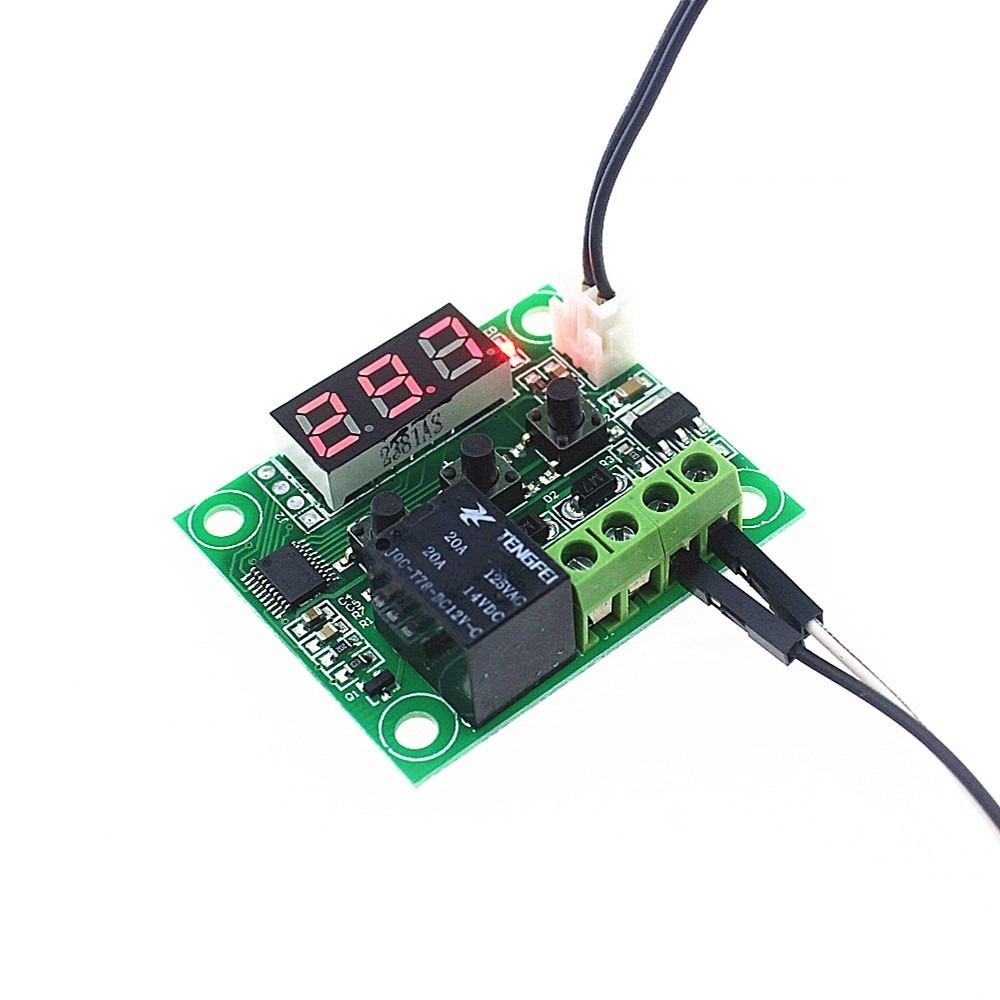 W1209 DC12V Digitale Kühlen Heizen Temp Thermostat Thermometer Temperaturregelung Ein / Aus-Schalter -50-110C Temperaturregelung