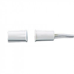 Contact magnetique encastre normalement ouvert NO detecteur ouverture capteur de porte fenetre