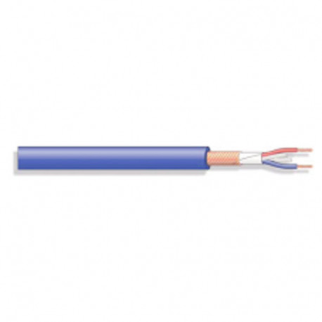 Cable micro blinde std 2 x 0,25mm² azul el metro cen - 1