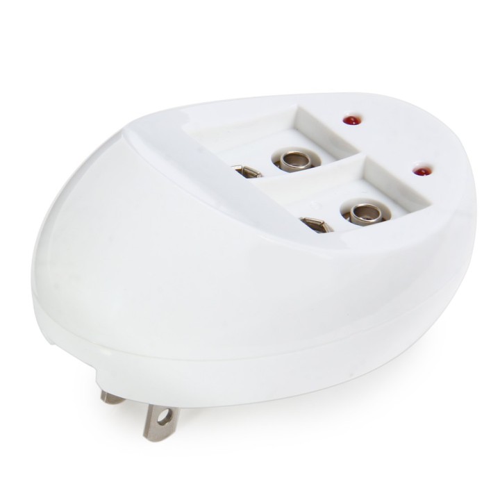 Dual Toy Akku-Ladegerät für 6F22 9V Lithium Ni-MH Ni-CD Akku US Stecker jr international - 7