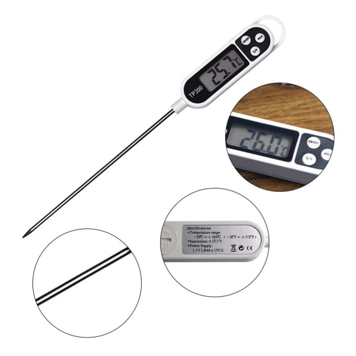 thermometer kitchen food meat water milk cooking probe BBQ oven Thermocouple temperature