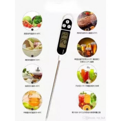 thermomètre cuisine alimentaire viande eau lait cuisson sonde BBQ four Thermocouple température