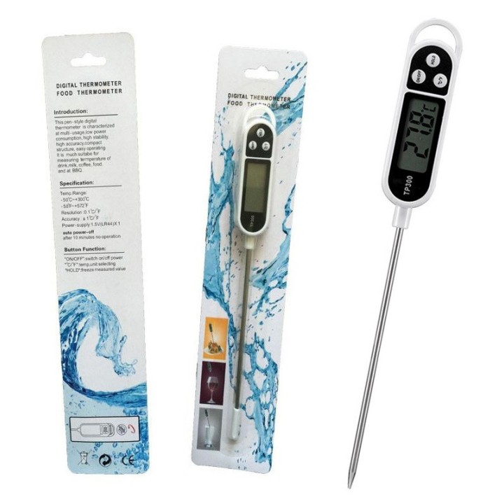 thermometer kitchen food meat water milk cooking probe BBQ oven Thermocouple temperature