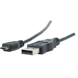 Kabel usb-mann micro usb b stecker 1,8 m kabel 167 1.8 konig - 1