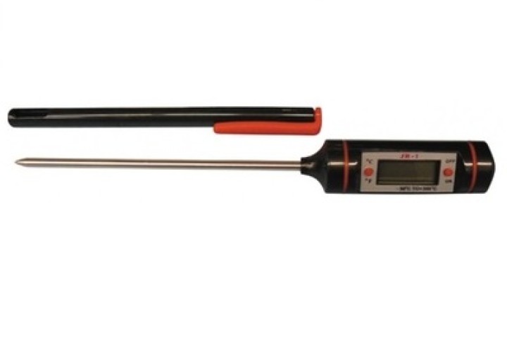 Cooking thermometer 50 ° c ~ +300 ° c starre edelstahl-sonde misst temperatur wärme jr  international - 11