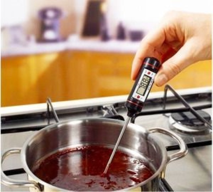 Cooking thermometer 50 ° c ~ +300 ° c starre edelstahl-sonde misst temperatur wärme jr  international - 1