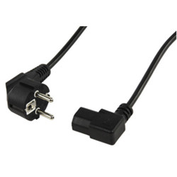 Power cord with hooked contra plug konig - 1
