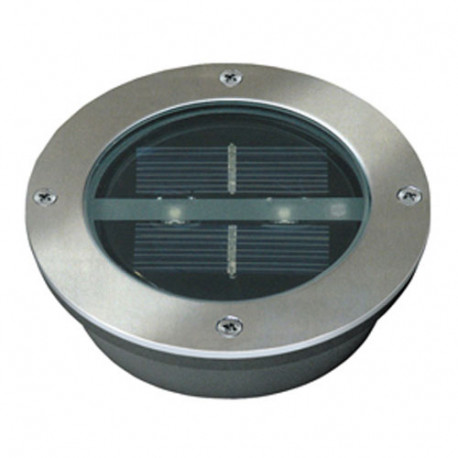 Ranex LED solar groundspot round 