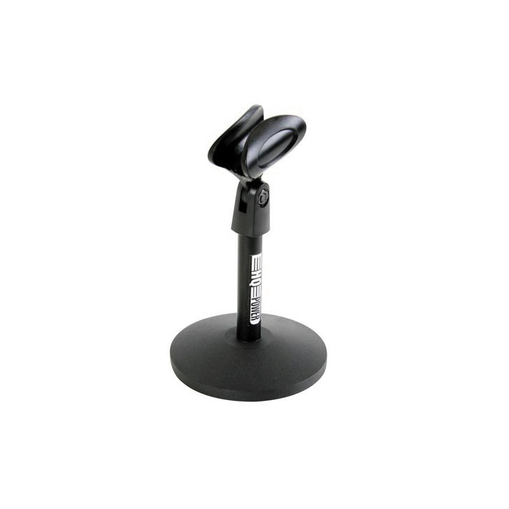 Support micro clamp foot table microphone micts4 velleman hq power jr  international - 1