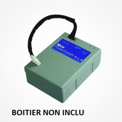 2 rechargeable batteries 12v 1.3ah equal to 24v for nice nips124 PS124 motor Nice POPKit Hyke Hopp Wingo Robus Roadkit nice - 3