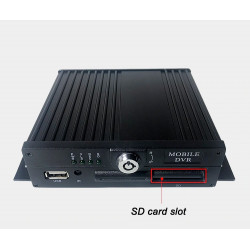 Videoregistratore mobile digitale a 4 canali registrazione mdvr su scheda sd sdc (fino a 128 gb)