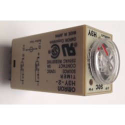 Rele' temporizzato 12v 60sec h3y-2 (attivo disattivo) 12vcc 2 no nf 5a 250v attivazione temporizzata sirena auto car parts - 1