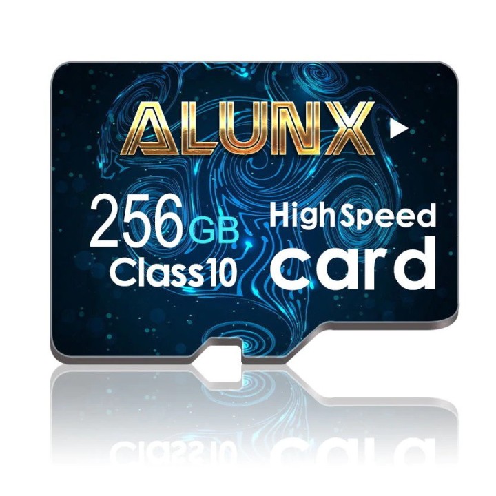256 GB MicroSD-Karte mit SD-Adapter für Smartphones, Tablets und Digitalkameras