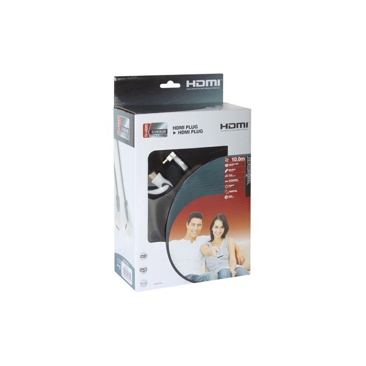 HDMI-Kabel Kabel-Stecker an professionelle pac401t100 10m HDMI-Stecker velleman - 2