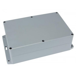 Sealed abs box with mounting flange 222x146x75mm velleman - 3