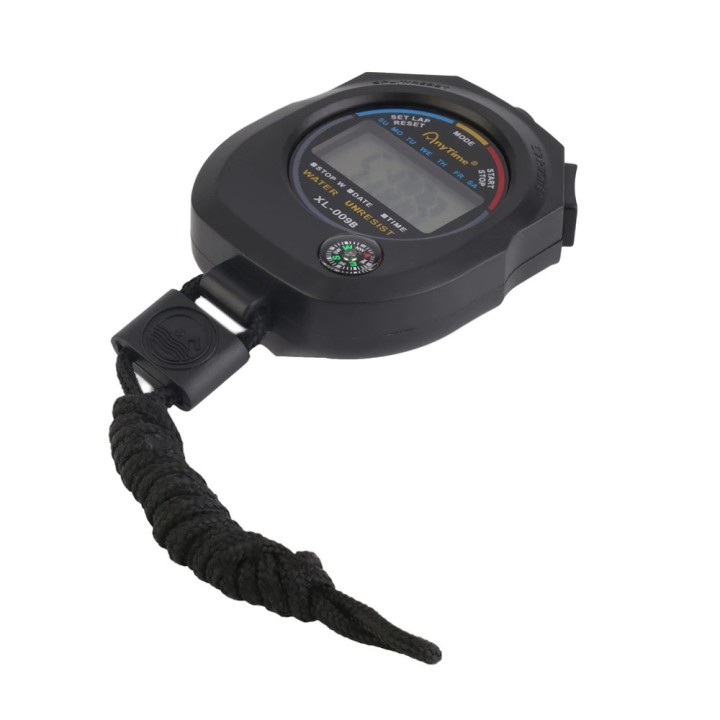 Sport Cronometro Professionale Palmare Impermeabile LCD Digitale Cronometro Timer Cronografo Contatore Sport Allarme