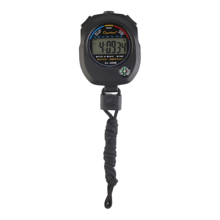 Chronomètre 1/100 de sport Chronomètre numérique Compteur Chronomètre Compteur Sport Alarme Sport XL-009B