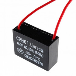 Condensateur cbb61 3.5uf 450v 3.5mf 3.5 mf uf micro farad 50/60hz condo demarrage moteur