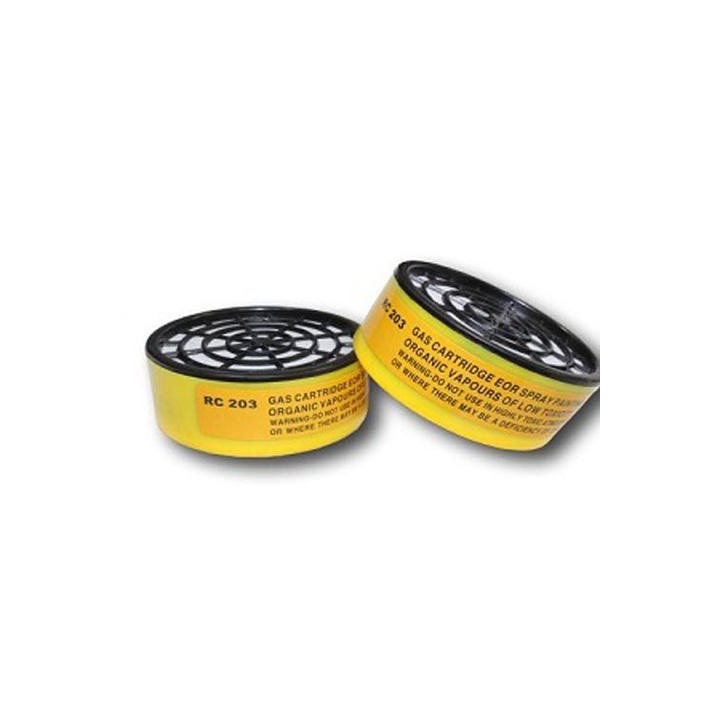 2 Cartuccia filtrante protezione per maschera antigas mg 3m - 6