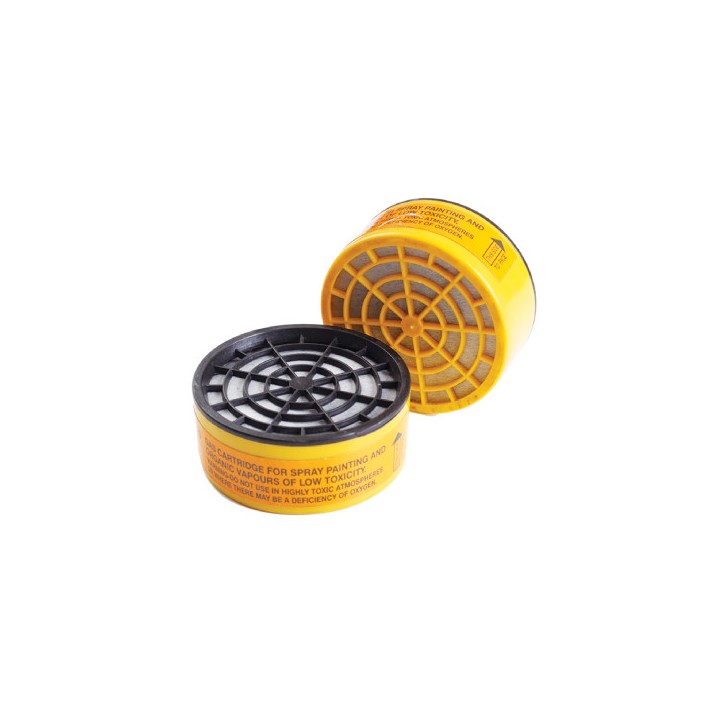 2 Cartuccia filtrante protezione per maschera antigas mg 3m - 7