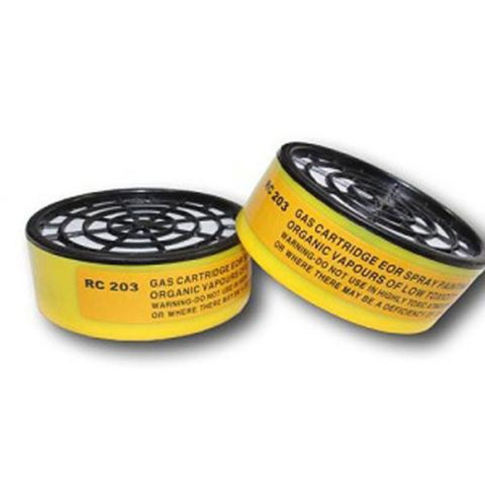 2 Cartuccia filtrante protezione per maschera antigas mg 3m - 6