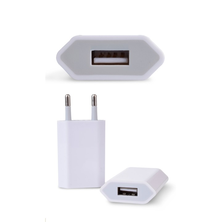 5V 1A Wall Charger USB Travel Moblie Phone EU AC Plug Power Adapter for iPhone 4/4s/5/5s/6s/6Plus for Sumsung eclats antivols - 