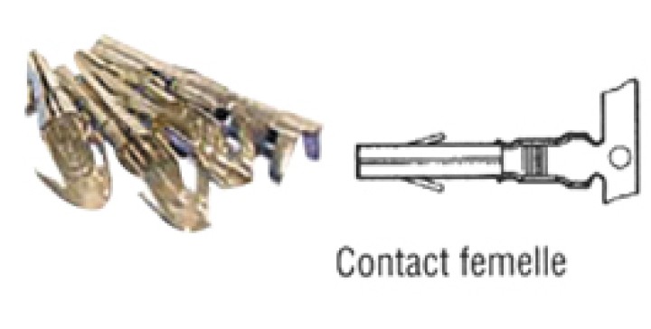 Kontaktieren sie einen klauen-buchse 15 er coamp926893-1 elektrische verbindung cen - 1
