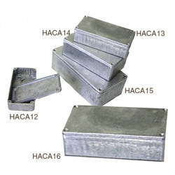 Caja metalica aluminio 120 x 65 x 38 mm baul caja haca14 cen - 1