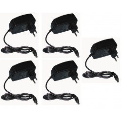 5 X Power adapter 110v 220v 12v1a 1.2a 1.5a 2a to 5.5x 2.1mm jack converter power supply jr international - 2