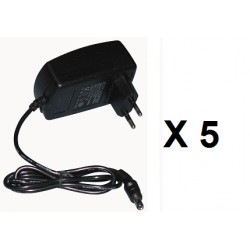 5 X Power adapter 110v 220v 12v1a 1.2a 1.5a 2a to 5.5x 2.1mm jack converter power supply jr international - 4